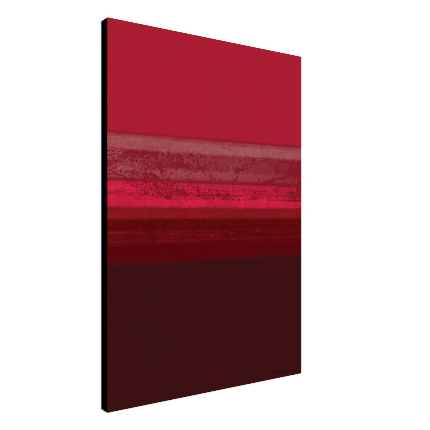 Large Stretched Canvas Art Print Reds No. 2 Fusion Series
